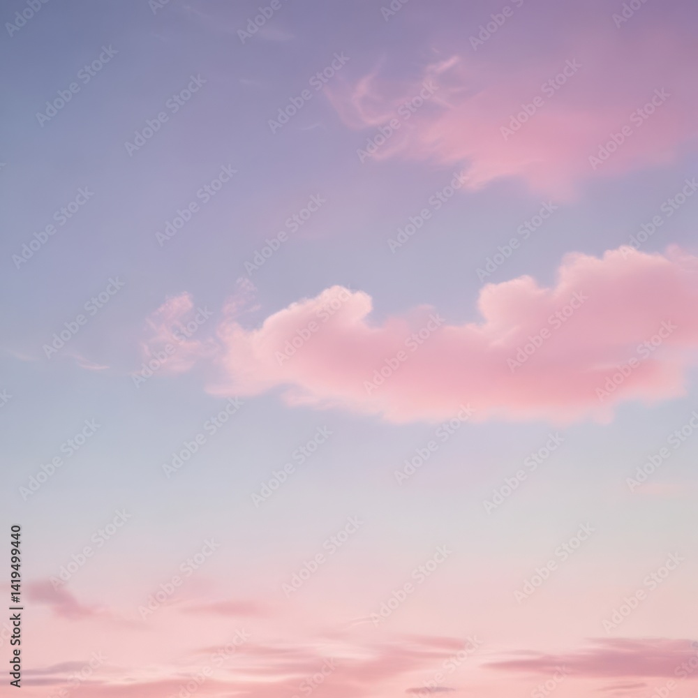 Obraz premium clouds in the sky, pink sky with clouds, pink clouds in the sky