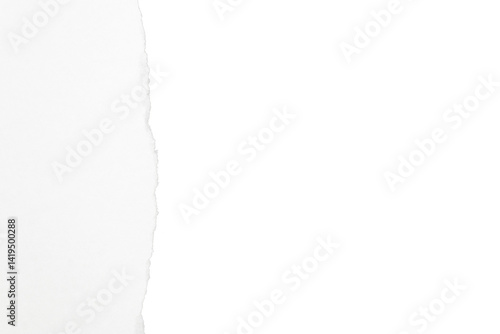 tear paper texture edge png isolated