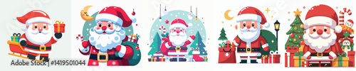 Vector of Santa Claus.
