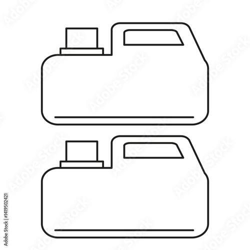 Plastic equipment water bottles