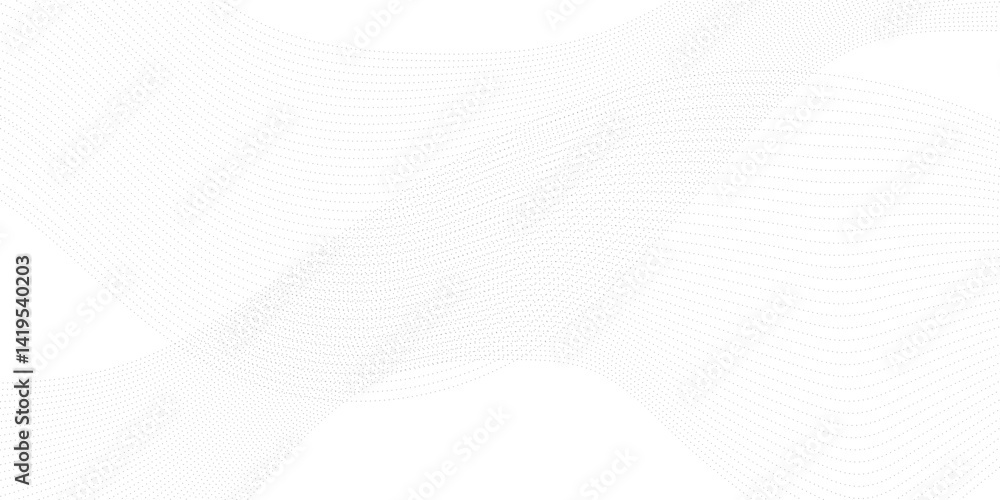 Abstract halftone flowing wavy colorful gradient dots shape isolated on transparent background. Digital future technology concept. Design for web design, music, cover, technology, science, data Abstract halftone flowing wavy colorful gradient dots shape isolated on transparent background. Digital future technology concept. Design for web design, music, cover, technology, science, data