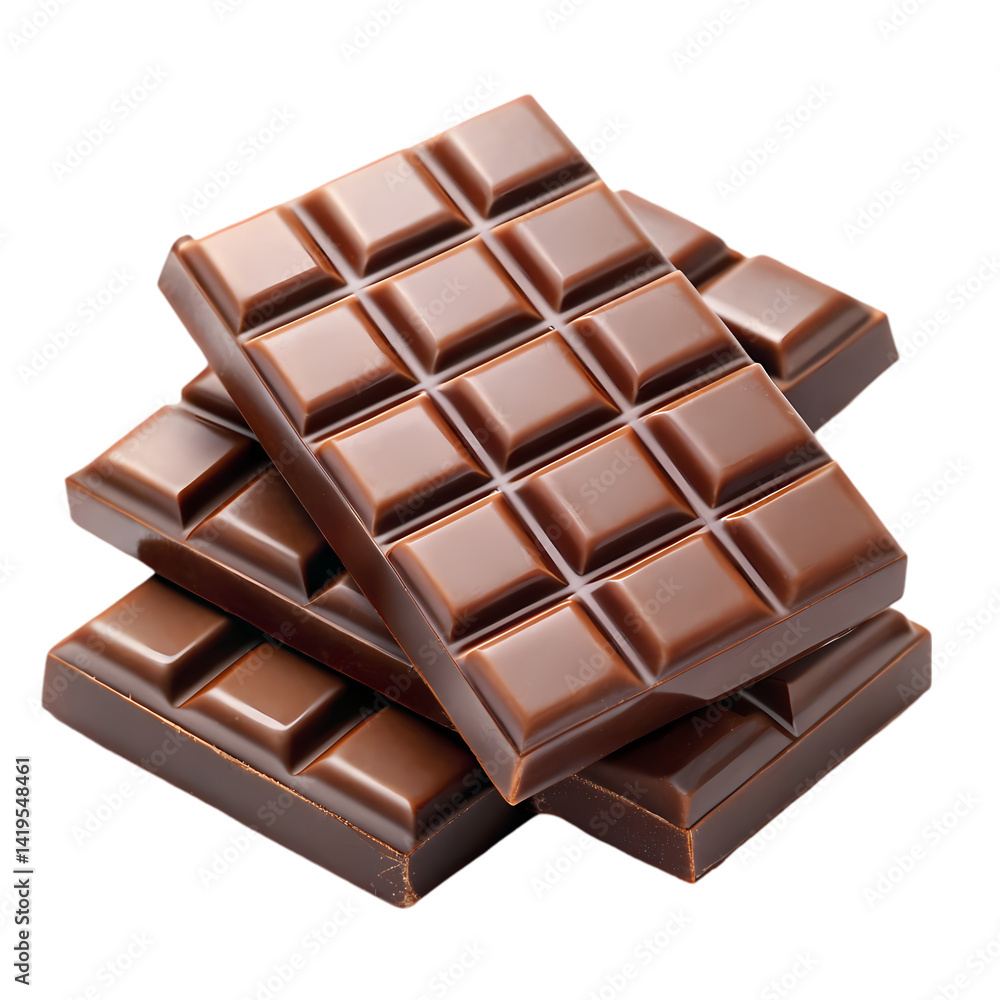 Delicious Milk Chocolate Bars: High-Quality Image Delicious Milk Chocolate Bars: High-Quality Image