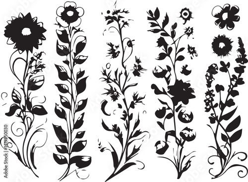 Border Silhouette Design
