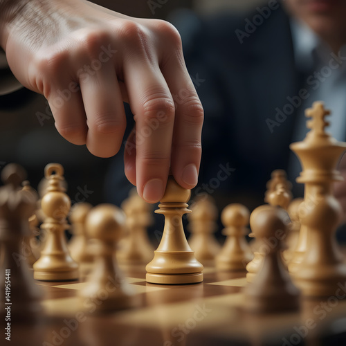 Wallpaper Mural hand holding chess board Torontodigital.ca