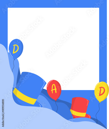 Father's Day Photo Frame for album and polaroid frame