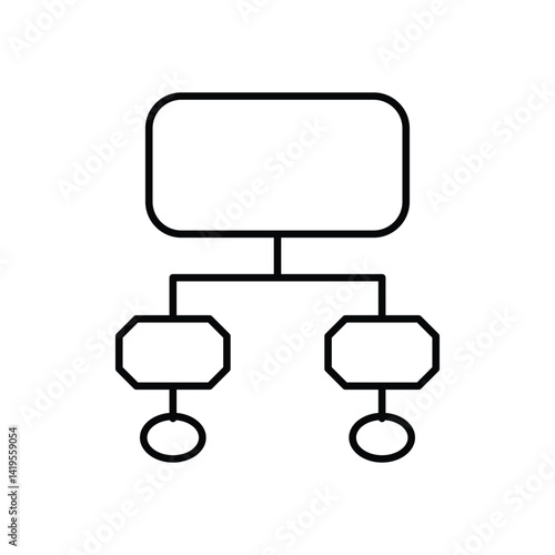 Cloud Sync Vector icon