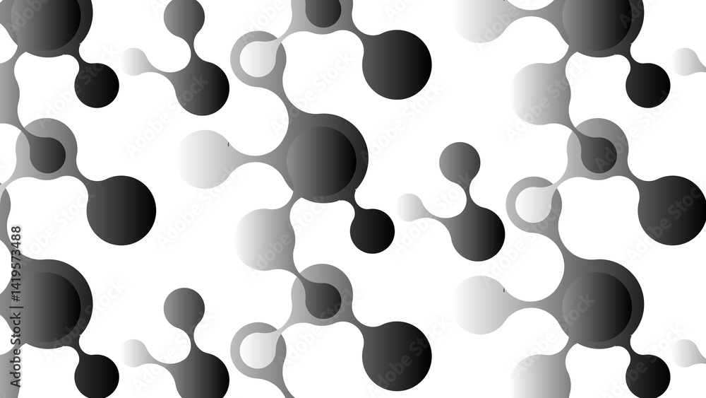 abstract grey background with bubbles metaball abstract grey background with bubbles metaball