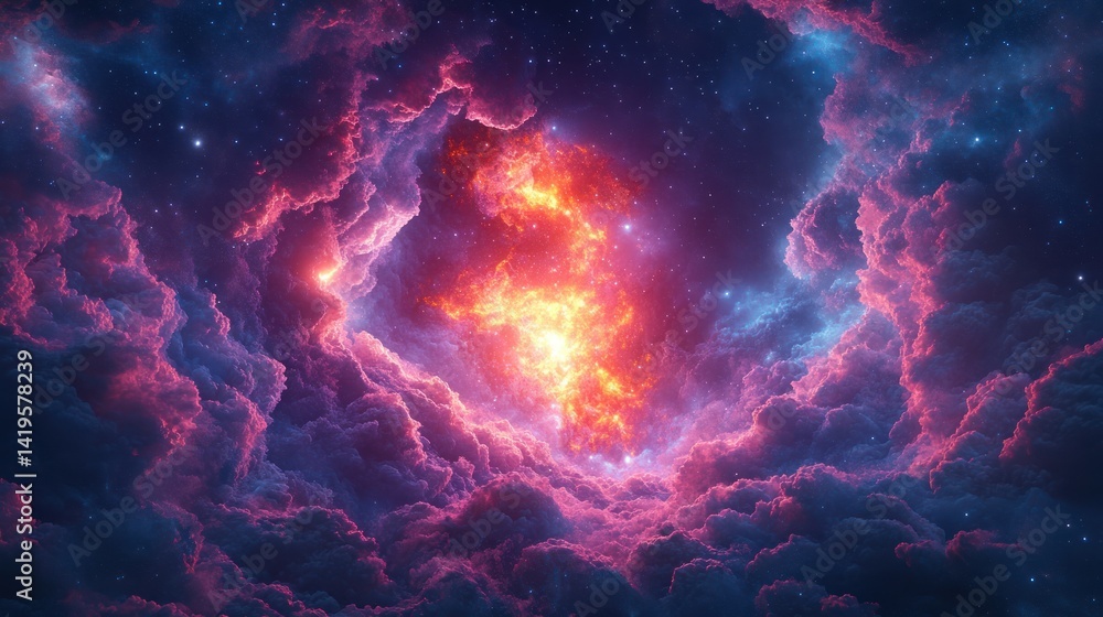 Cosmic dragon wrapped in interstellar clouds, radiant neon texture and glowing scales Cosmic dragon wrapped in interstellar clouds, radiant neon texture and glowing scales