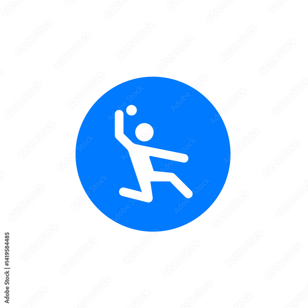 Softball Icon (Circle Softball Icon (Circle