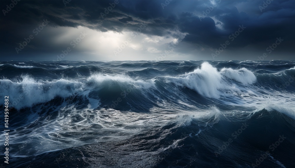 Obraz premium Stormy Sea