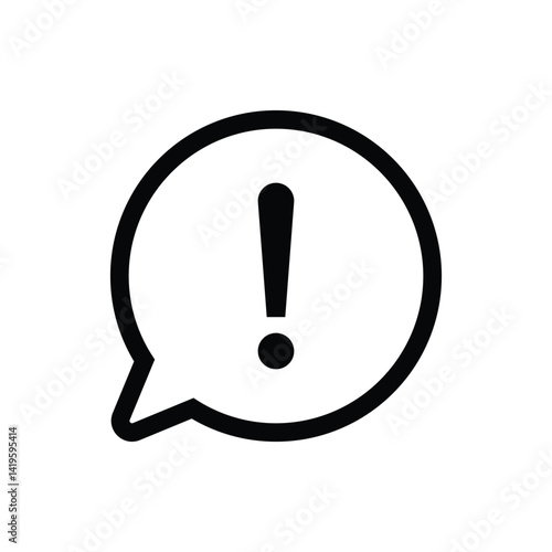 Caution alarm, danger sign collection, attention vector icon, yellow, red and black fatal error message element, exclamation mark of warning attention icon