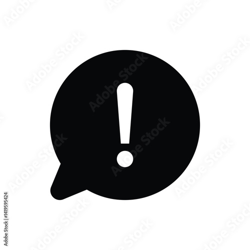 Caution alarm, danger sign collection, attention vector icon, yellow, red and black fatal error message element, exclamation mark of warning attention icon