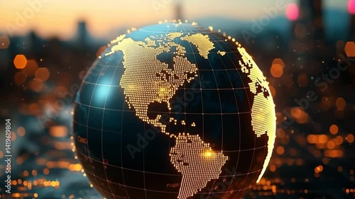 Illuminated global logistics network