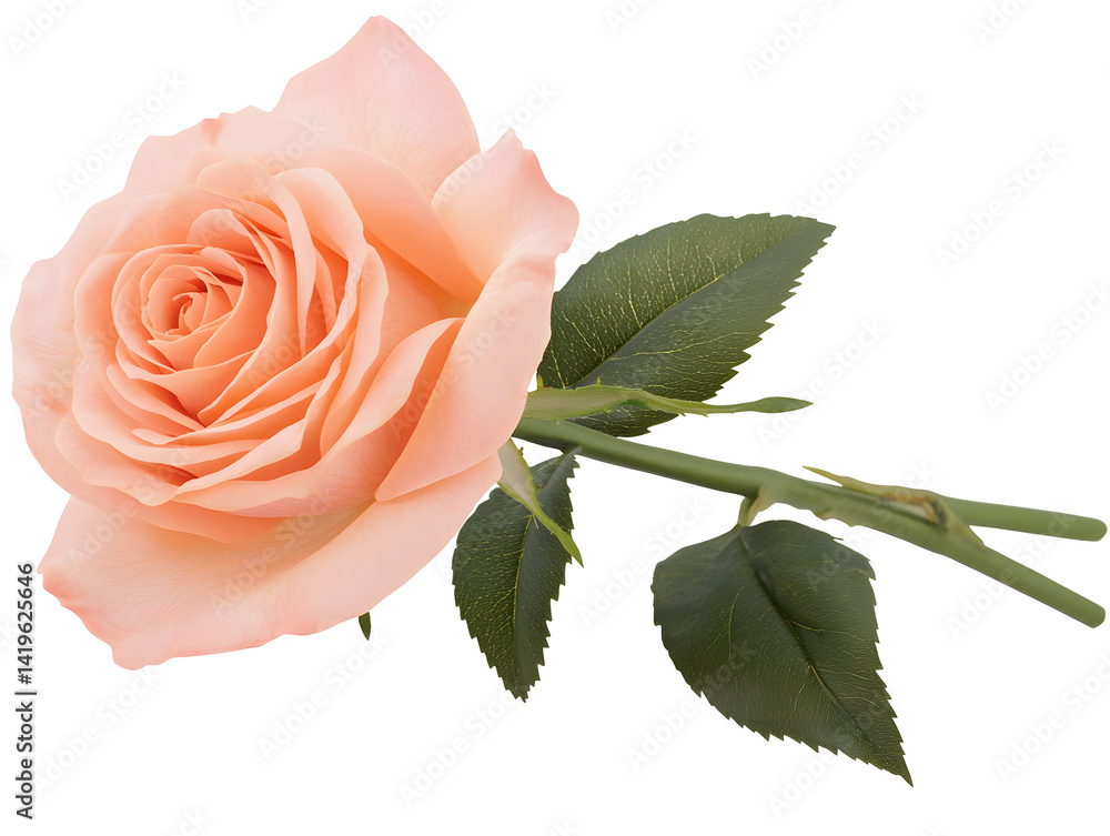 Fototapeta premium Peachy Rose