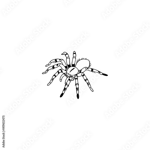 Fake spider April Fool's Day icon symbolizes playful pranks and surprise, perfect for joke-themed designs, trick visuals, and Halloween decorations.
