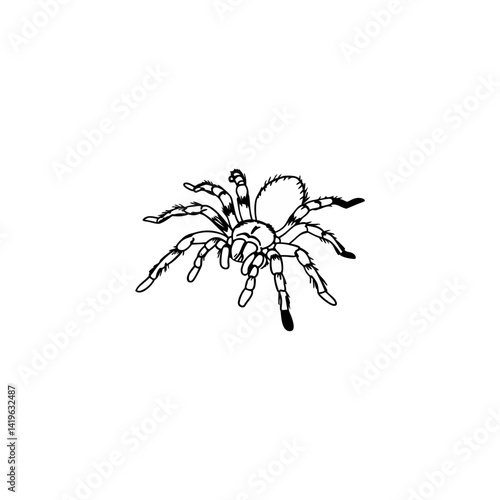 Fake spider April Fool's Day icon symbolizes playful pranks and surprise, perfect for joke-themed designs, trick visuals, and Halloween decorations.