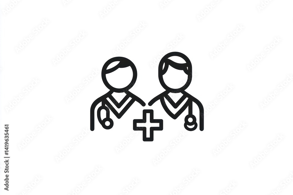 Doctors Team Healthcare Illustration Doctors Team Healthcare Illustration