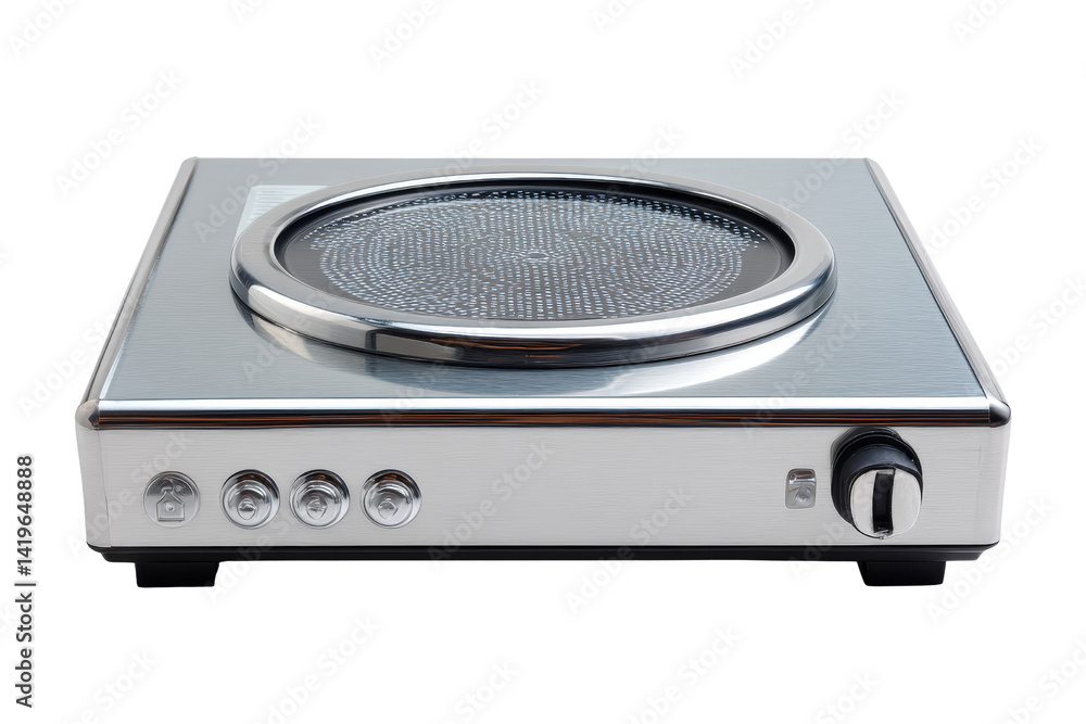 Fototapeta premium Electric cooktop appliance