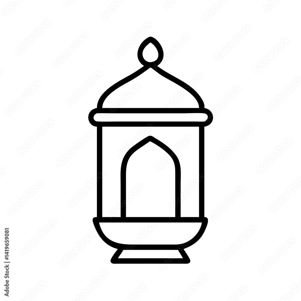 Ramadan kareem lantern vector illustration islamic lamp eid mubarak arabic traditional design icon Ramadan kareem lantern vector illustration islamic lamp eid mubarak arabic traditional design icon