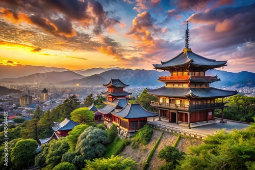 Wallpaper Mural Kyoto Kiyomizu-dera Aerial View - Historic Japanese City Torontodigital.ca