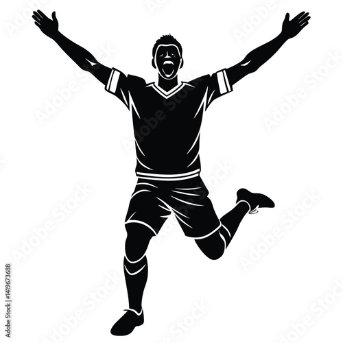 Penalty Kick Tension on Soccer Field