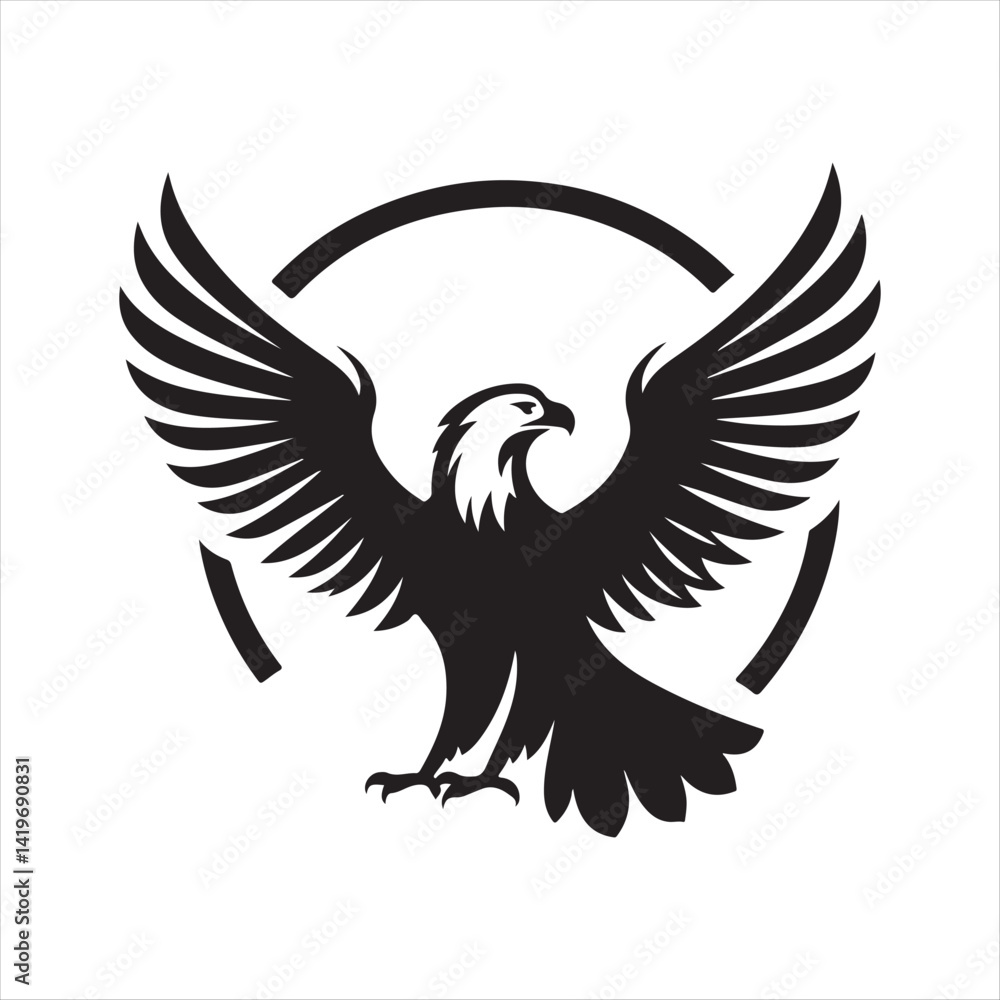 Obraz premium eagle vector illustration