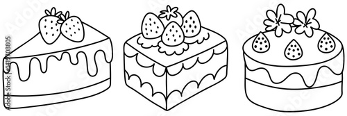Delightful strawberry cake designs showcase layers of sweetness and charm, perfect for any celebration