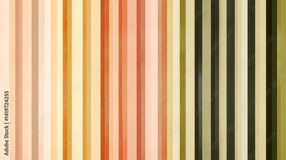 Obraz premium Abstract Vertical Striped Color Gradient