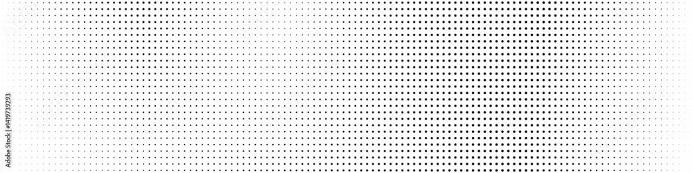 Dotted gradient vector illustration, white and black halftone background, horizontal seamless dotted lines, monochrome dots texture backdrop, retro effect. modern Dotted gradient vector illustration, white and black halftone background, horizontal seamless dotted lines, monochrome dots texture backdrop, retro effect. modern