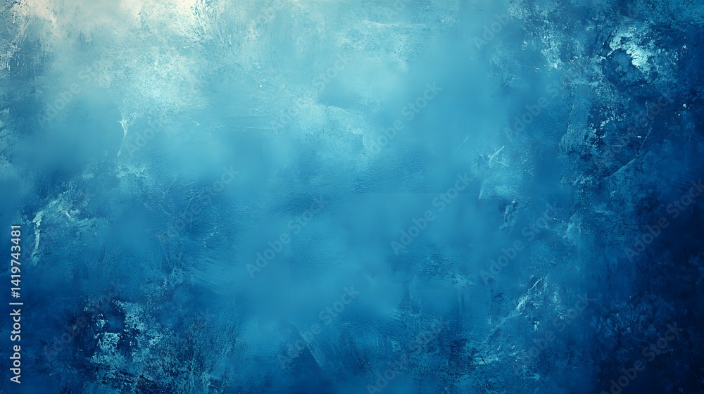 Frozen depths of a vibrant blue ice sheet. Frozen depths of a vibrant blue ice sheet.