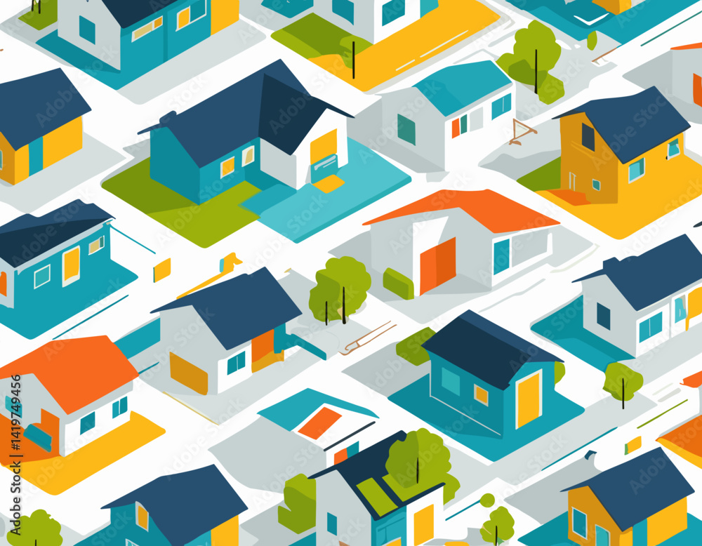 Digital Smart House Technology Vector Graphics Digital Smart House Technology Vector Graphics