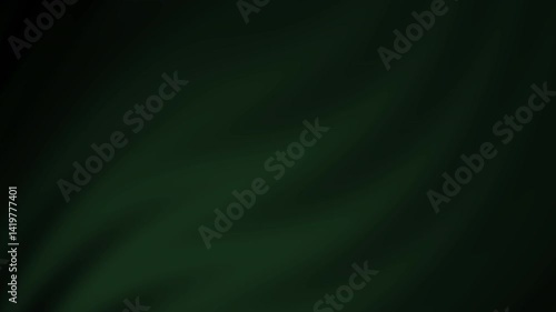 Abstract dark green curves on a black background suitable for modern digital designs, tech backgrounds, futuristic themes, and electronic music visuals.