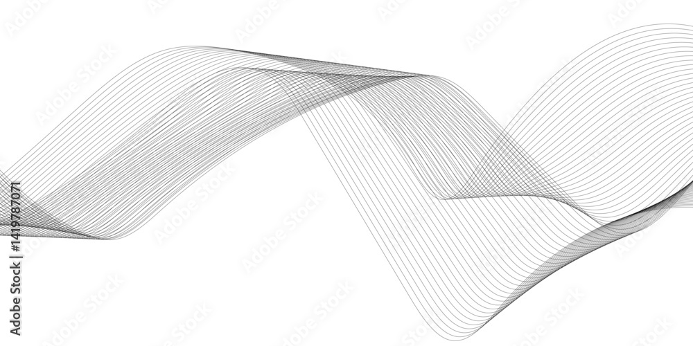 Abstract black lines wave curve motion on white background. Vector Illustration. Abstract line art vector. Hand drawn doodle line design for cover,poster, web, print and wall decoration. Abstract black lines wave curve motion on white background. Vector Illustration. Abstract line art vector. Hand drawn doodle line design for cover,poster, web, print and wall decoration.