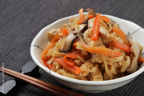 切り干し大根の煮物