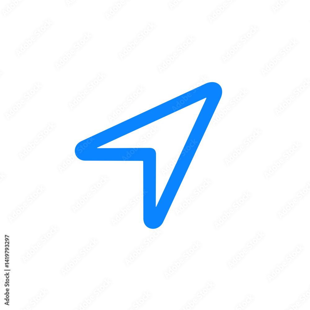 Location Outline Icon Location Outline Icon