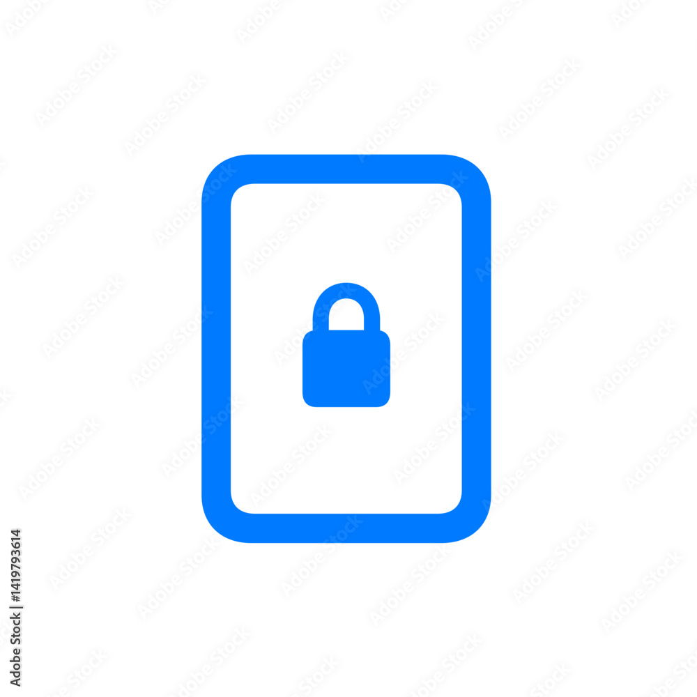 iPad Lock Icon iPad Lock Icon