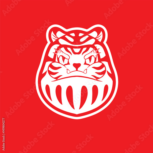 Premium Vector | Japanese festival cultural daruma	
