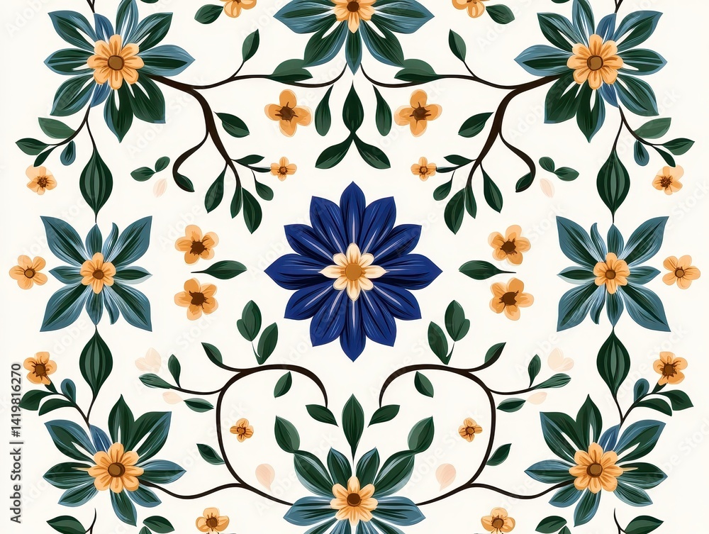 Floral Pattern Background (1) Floral Pattern Background (1)
