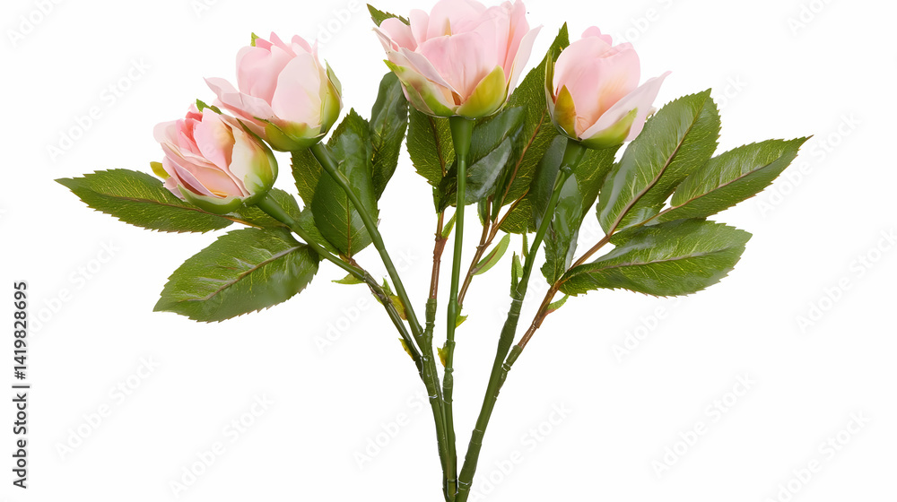 Obraz premium Pink Rose Bouquet Arrangement