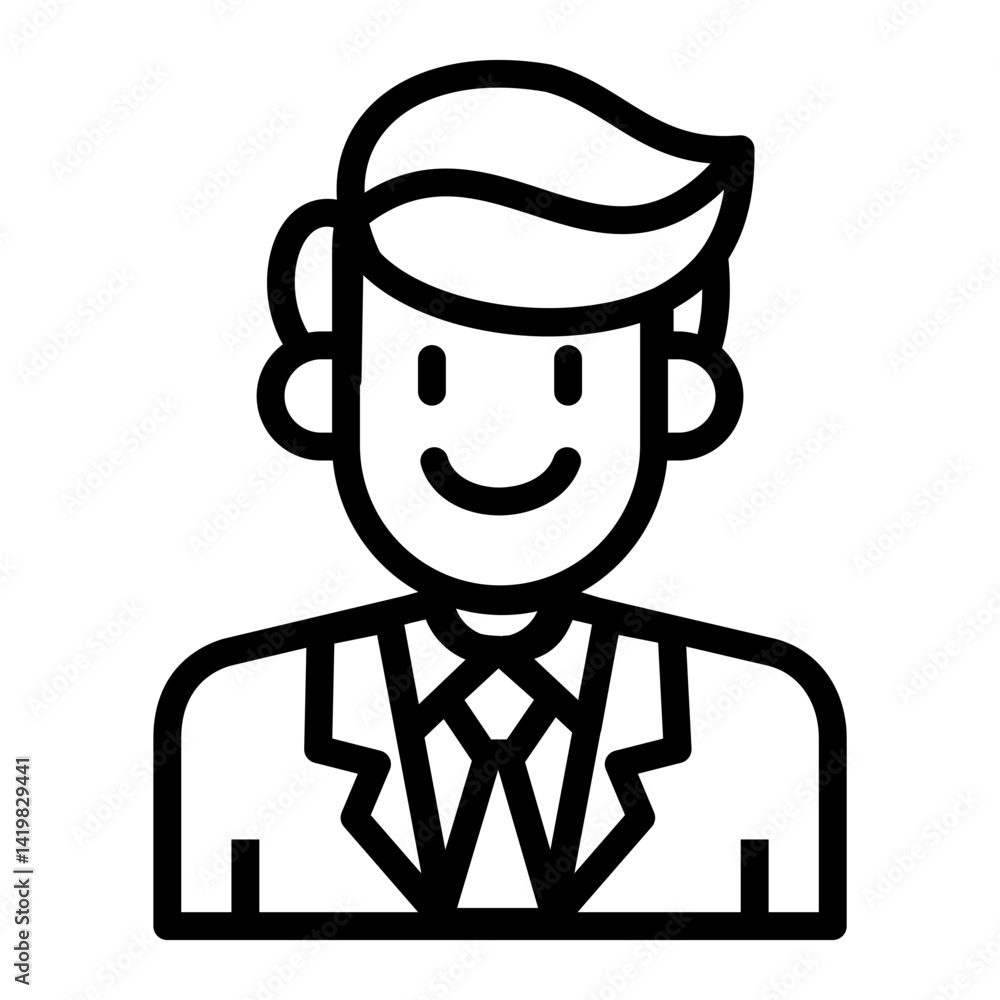 business man icon business man icon