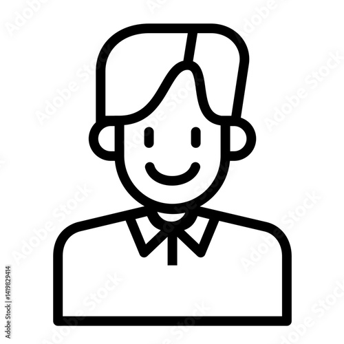 handsome boy icon
