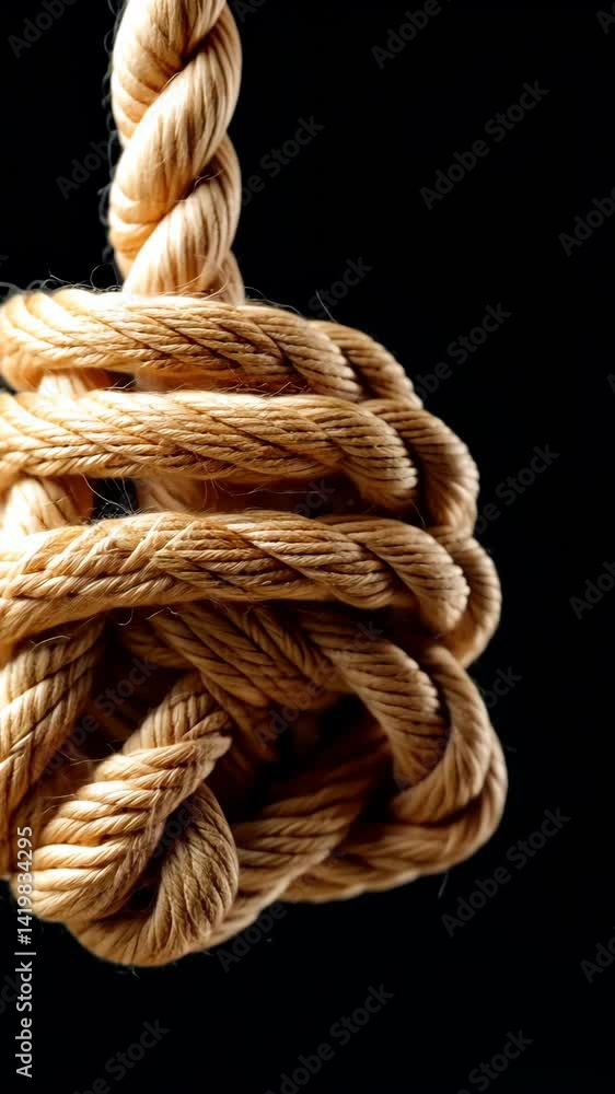 A wide array of knot tying techniques is demonstrated using various types of ropes, each suited for diverse settings and applications A wide array of knot tying techniques is demonstrated using various types of ropes, each suited for diverse settings and applications