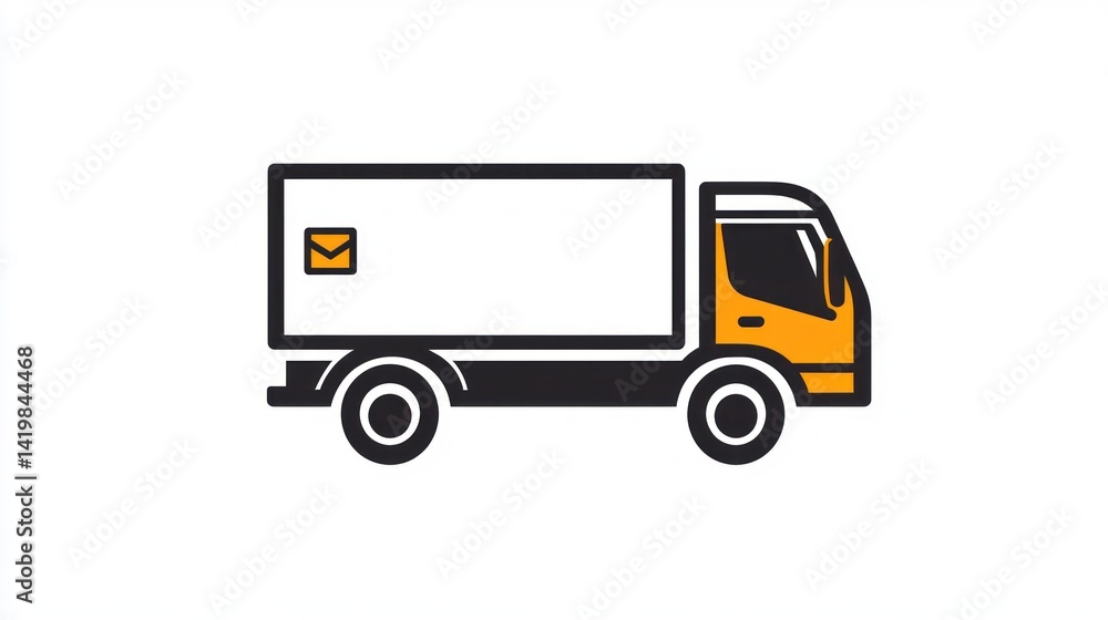 Delivery Truck Graphic Illustration Delivery Truck Graphic Illustration