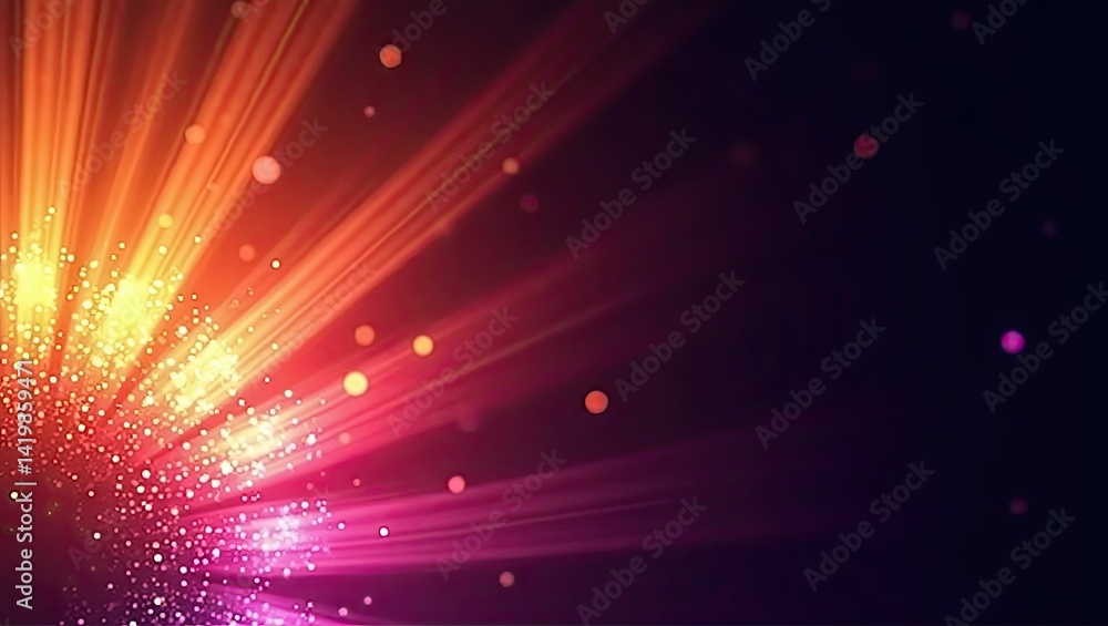 Fototapeta premium Abstract vibrant color blends background