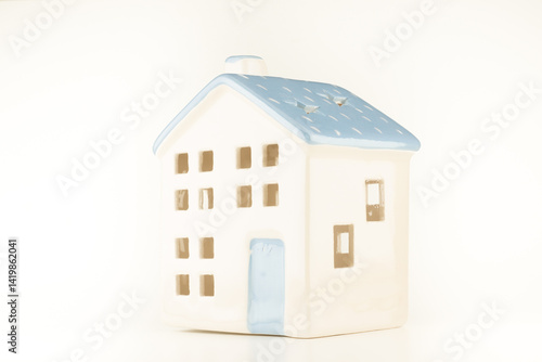 christmas ceramic house