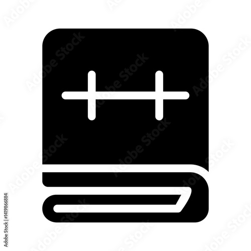 comfortable glyph icon