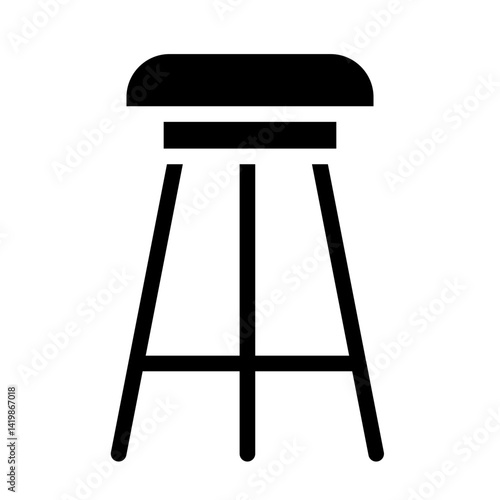 stool glyph icon