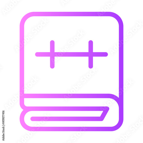comfortable gradient icon