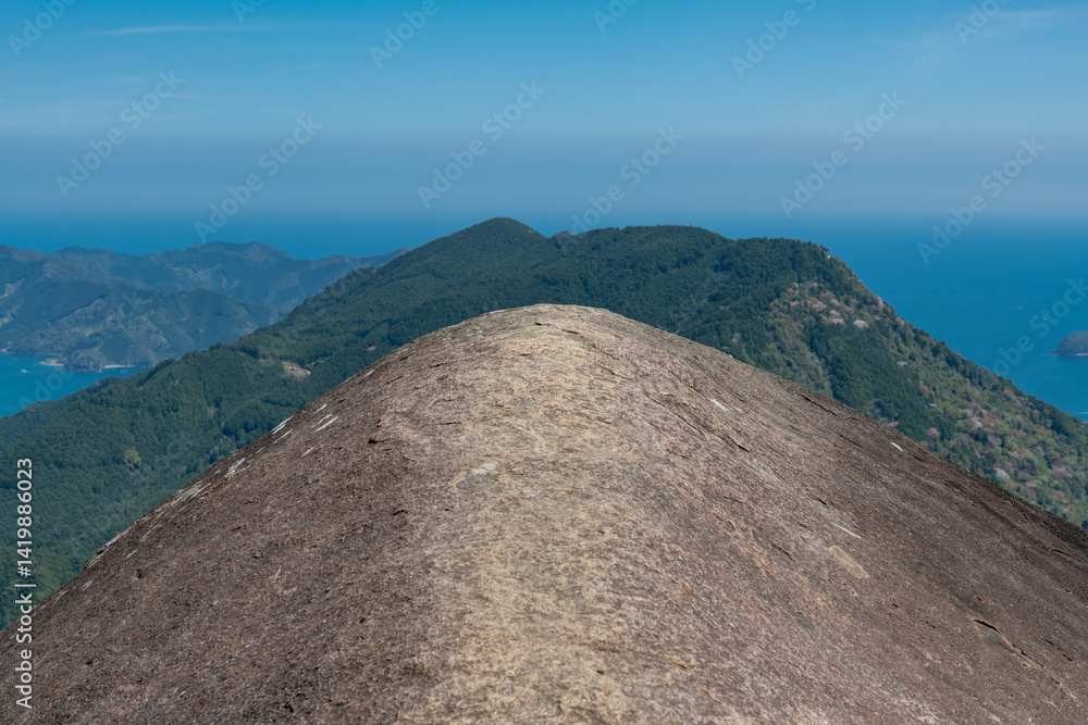熊野古道伊勢路馬越峠から便石山、象の背