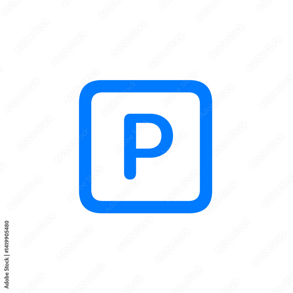P Square Outline P Square Outline